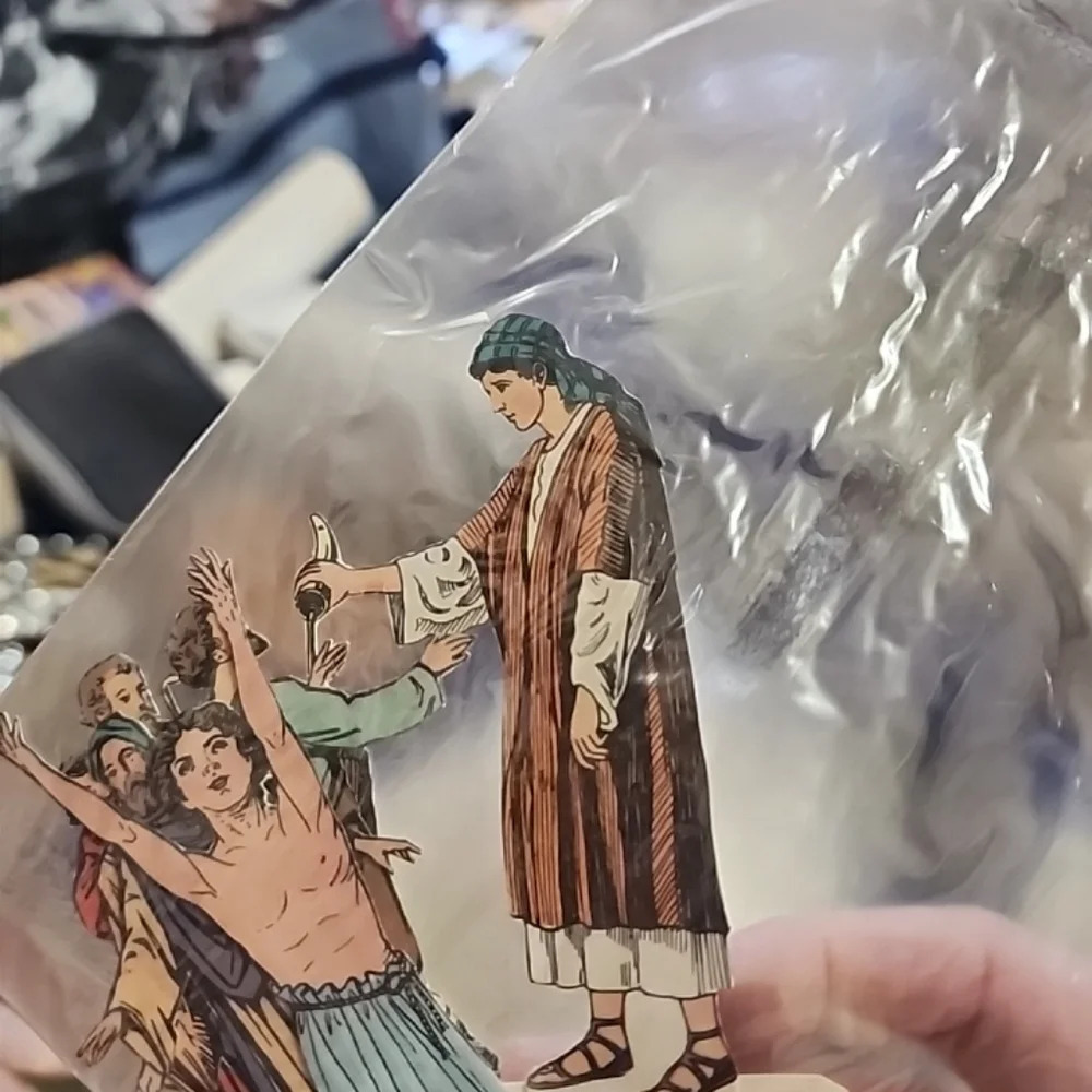 Vintage Bible Card Stock Paper Cut Out Stand Ups Story Tell Teaching - Large Lot - Picture 9 of 12